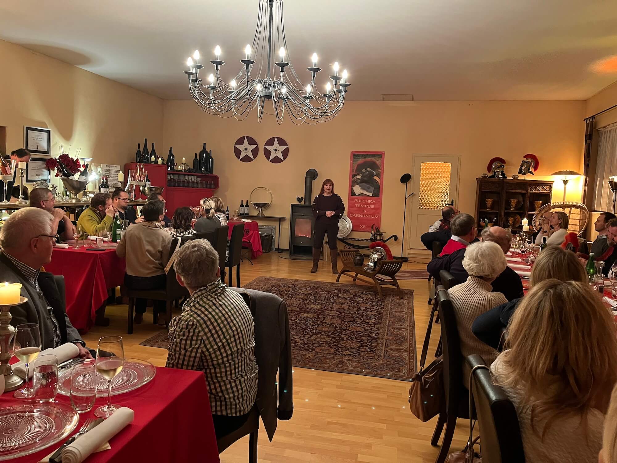 Gute Gespräche in schönem Ambiente